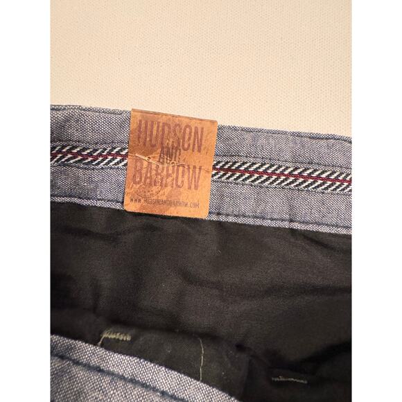 NWT Hudson and Barrow Men's Chino Casual Tropical Print Shorts Multicolor Size38 - Picture 4 of 8